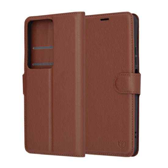 Husa pentru Oppo A79 5G / OnePlus Nord N30 SE - Techsuit Leather Folio - Brown