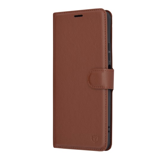 Husa pentru Oppo A79 5G / OnePlus Nord N30 SE - Techsuit Leather Folio - Brown