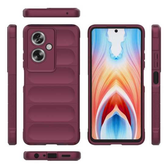 Husa pentru Oppo A79 5G / OnePlus Nord N30 SE - Techsuit Magic Shield - Bordeaux