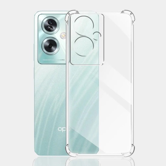 Husa pentru Oppo A79 5G / OnePlus Nord N30 SE - Techsuit Shockproof Clear Silicone - Clear