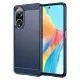 Husa pentru Oppo A98 5G - Techsuit Carbon Silicone - Blue Husa pentru Oppo A98 5G - Techsuit Carbon Silicone - Blue
