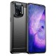 Husa pentru Oppo Find X5 - Techsuit Carbon Silicone - Black