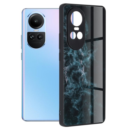 Husa pentru Oppo Reno10 / Reno10 Pro - Techsuit Glaze Series - Blue Nebula