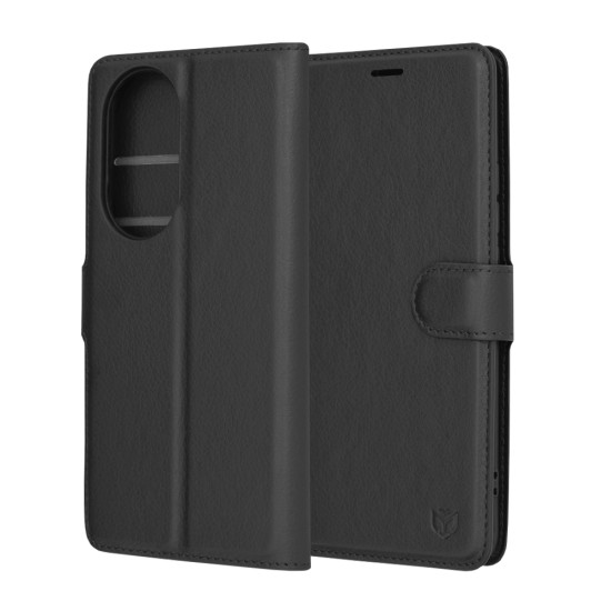 Husa pentru Oppo Reno10 / Reno10 Pro - Techsuit Leather Folio - Black