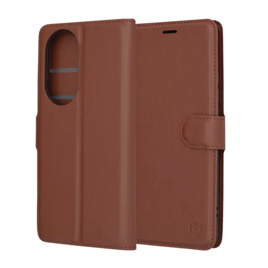 Husa pentru Oppo Reno10 / Reno10 Pro - Techsuit Leather Folio - Brown Husa pentru Oppo Reno10 / Reno10 Pro - Techsuit Leather Folio - Brown