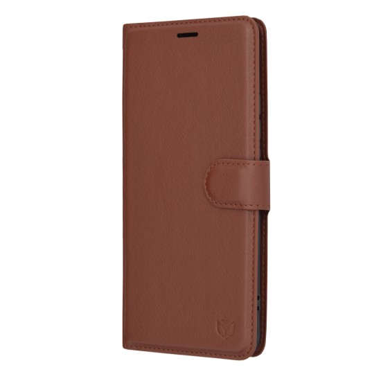 Husa pentru Oppo Reno10 / Reno10 Pro - Techsuit Leather Folio - Brown