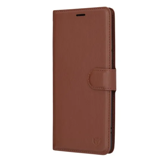 Husa pentru Oppo Reno10 / Reno10 Pro - Techsuit Leather Folio - Brown Husa pentru Oppo Reno10 / Reno10 Pro - Techsuit Leather Folio - Brown