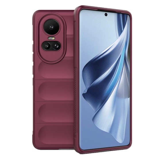 Husa pentru Oppo Reno10 / Reno10 Pro - Techsuit Magic Shield - Bordeaux