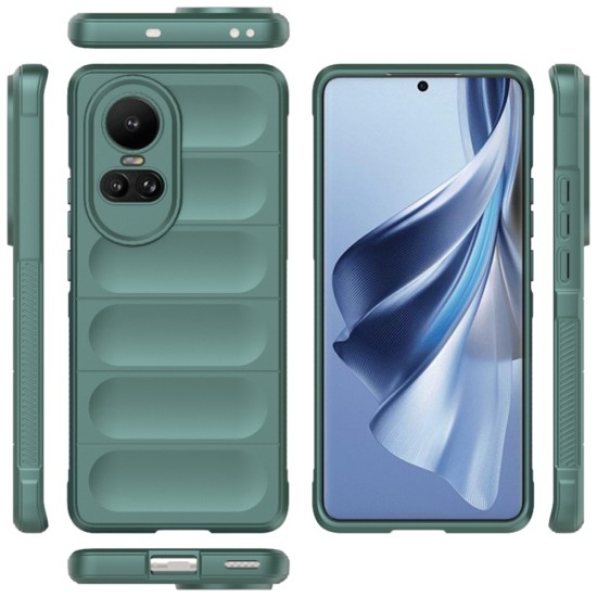 Husa pentru Oppo Reno10 / Reno10 Pro - Techsuit Magic Shield - Green