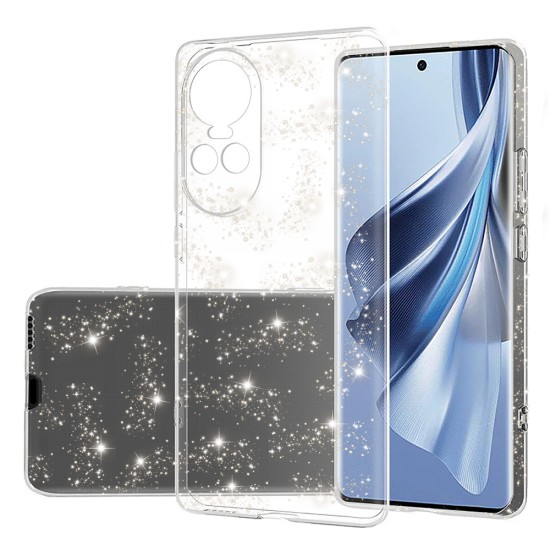 Husa pentru Oppo Reno10 / Reno10 Pro - Techsuit SparkleSkin Series - Clear