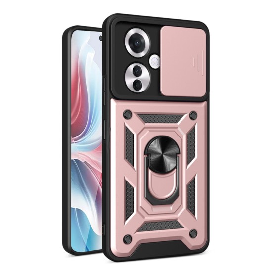 Husa pentru Oppo Reno11 F - Techsuit CamShield Series - Rose Gold