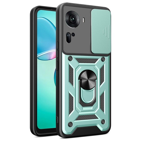 Husa pentru Oppo Reno11 - Techsuit CamShield Series - Green