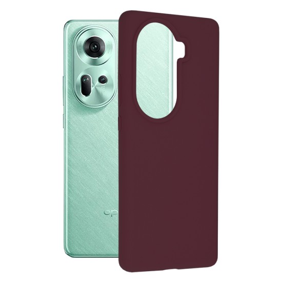 Husa pentru Oppo Reno11 - Techsuit Soft Edge Silicone - Plum Violet