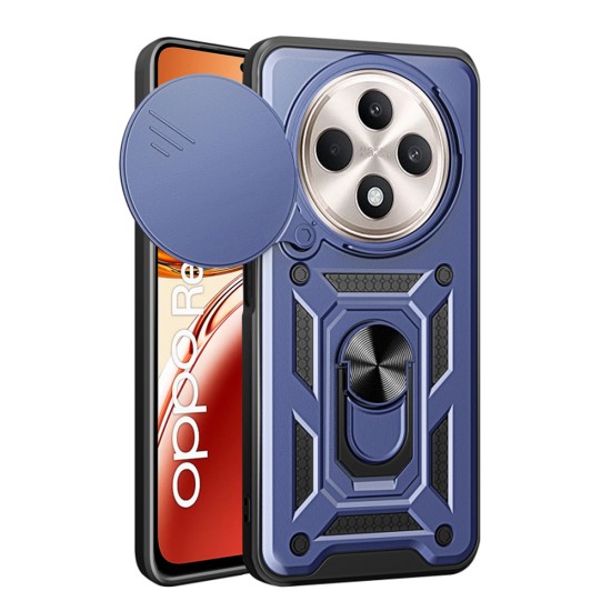 Husa pentru Oppo Reno12 F / Oppo Reno12 FS - Techsuit CamShield Series - Blue