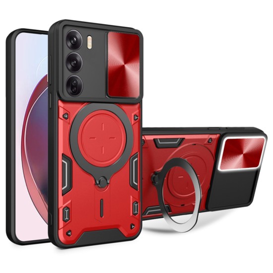 Husa pentru Oppo Reno12 Pro - Techsuit CamGuard Pro - Red