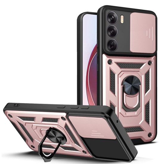 Husa pentru Oppo Reno12 Pro - Techsuit CamShield Series - Rose Gold