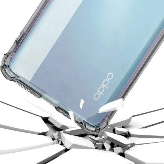 Husa pentru Oppo Reno4 Lite - Techsuit Shockproof Clear Silicone - Clear Husa pentru Oppo Reno4 Lite - Techsuit Shockproof Clear Silicone - Clear