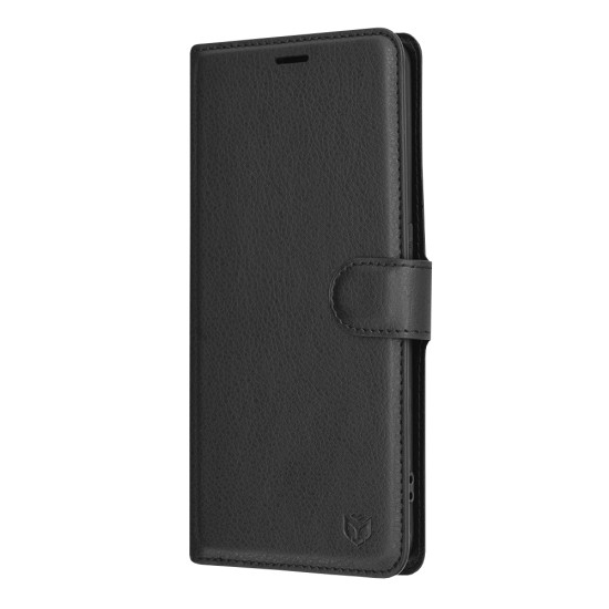 Husa pentru Oppo Reno5 Lite / Oppo A94 4G - Techsuit Leather Folio - Black