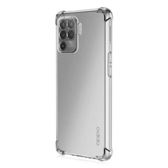 Husa pentru Oppo Reno5 Lite / Oppo A94 4G - Techsuit Shockproof Clear Silicone - Clear