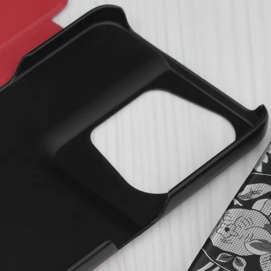 Husa pentru Oppo Reno8 Pro - Techsuit eFold Series - Red Husa pentru Oppo Reno8 Pro - Techsuit eFold Series - Red