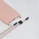 Husa pentru Oppo Reno8 T - Techsuit Crossbody Lanyard - Pink