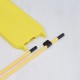 Husa pentru Oppo Reno8 T - Techsuit Crossbody Lanyard - Yellow