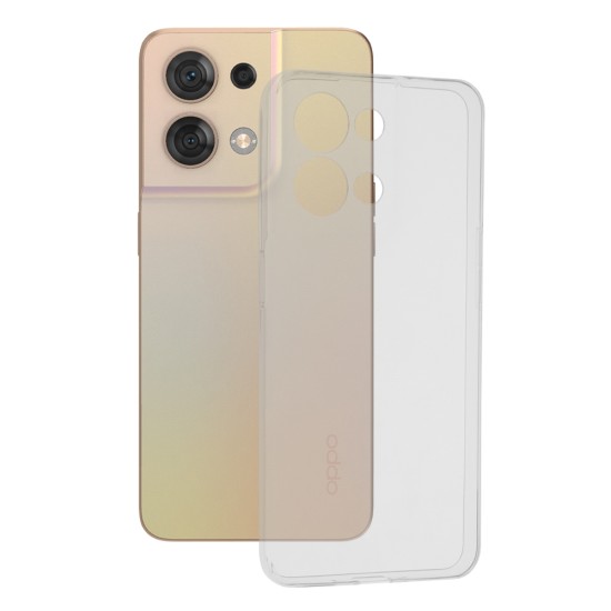 Husa pentru Oppo Reno8 - Techsuit Clear Silicone - Transparenta