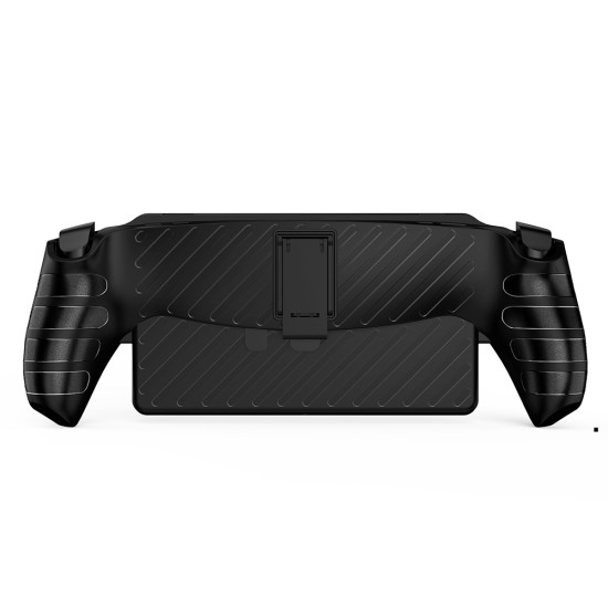 Husa pentru PlayStation Portal Remote Player - Techsuit Rugged Silicone Kickstand Case - Wave Design