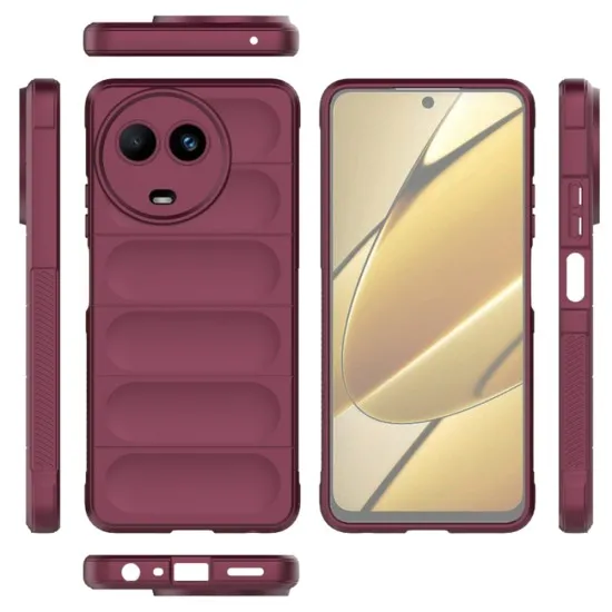 Husa pentru Realme 11 5G - Techsuit Magic Shield - Bordeaux Husa pentru Realme 11 5G - Techsuit Magic Shield - Bordeaux