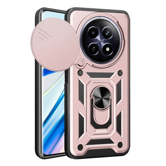 Husa pentru Realme 12 / 12x - Techsuit CamShield Series - Rose Gold