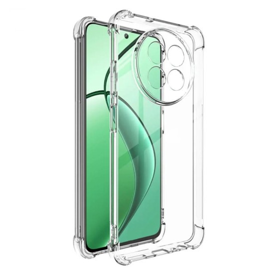 Husa pentru Realme 12 / 12x - Techsuit Shockproof Clear Silicone - Clear