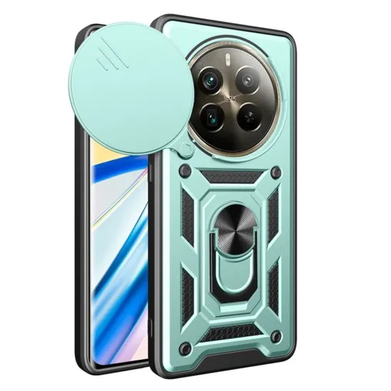 Husa pentru Realme 12 Pro / 12 Pro+ - Techsuit CamShield Series - Green Husa pentru Realme 12 Pro / 12 Pro+ - Techsuit CamShield Series - Green