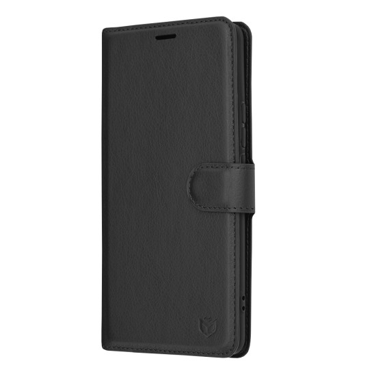 Husa pentru Realme 12 Pro / 12 Pro+ - Techsuit Leather Folio - Black