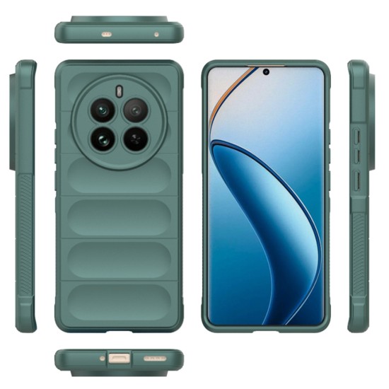 Husa pentru Realme 12 Pro / 12 Pro+ - Techsuit Magic Shield - Green