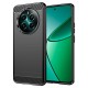 Husa pentru Realme 12+ - Techsuit Carbon Silicone - Black Husa pentru Realme 12+ - Techsuit Carbon Silicone - Black