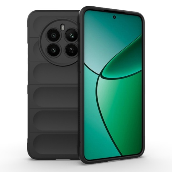 Husa pentru Realme 12+ - Techsuit Magic Shield - Black Husa pentru Realme 12+ - Techsuit Magic Shield - Black