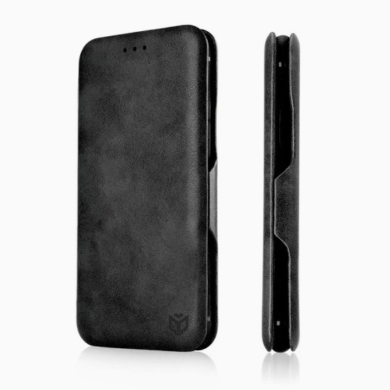 Husa pentru Realme 12+ - Techsuit Safe Wallet Plus - Black Husa pentru Realme 12+ - Techsuit Safe Wallet Plus - Black
