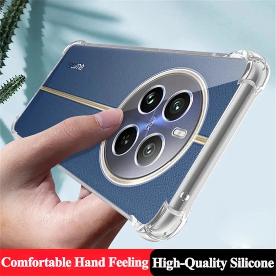 Husa pentru Realme 12+ - Techsuit Shockproof Clear Silicone - Clear