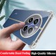 Husa pentru Realme 12+ - Techsuit Shockproof Clear Silicone - Clear