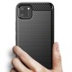 Husa pentru Realme C11 - Techsuit Carbon Silicone - Black