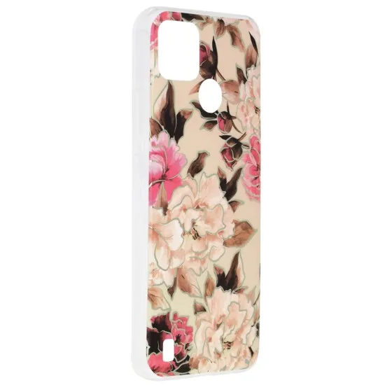Husa pentru Realme C21Y / C25Y - Techsuit Marble Series - Mary Berry Nude