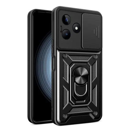 Husa pentru Realme C51 / Note 50 - Techsuit CamShield Series - Black Husa pentru Realme C51 / Note 50 - Techsuit CamShield Series - Black