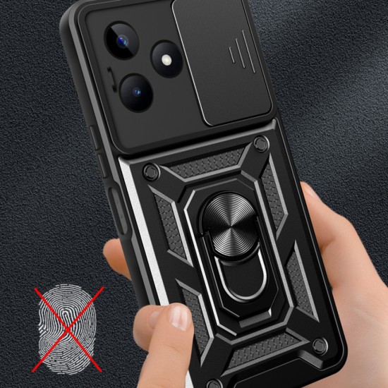 Husa pentru Realme C51 / Note 50 - Techsuit CamShield Series - Black