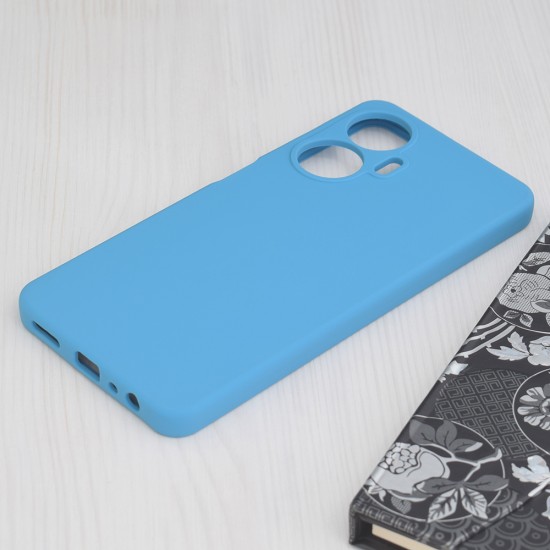 Husa pentru Realme C55 - Techsuit Soft Edge Silicone - Denim Blue