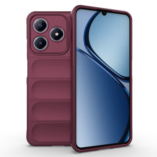 Husa pentru Realme C63 / C61 - Techsuit Magic Shield - Bordeaux