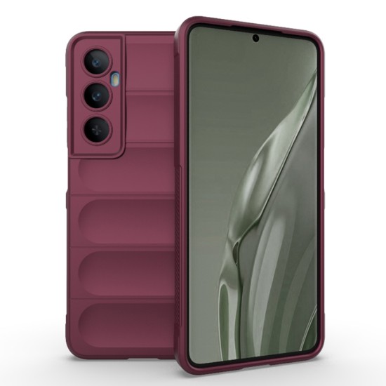 Husa pentru Realme C65 - Techsuit Magic Shield - Bordeaux