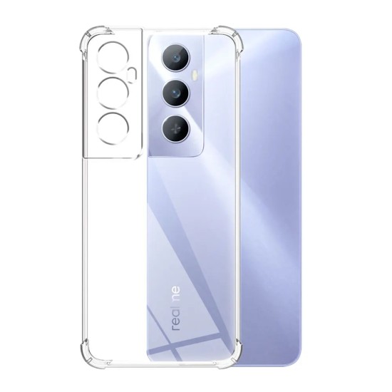 Husa pentru Realme C65 - Techsuit Shockproof Clear Silicone - Clear