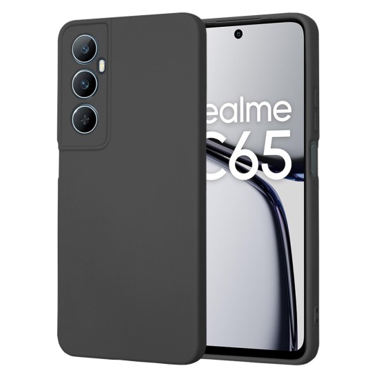 Husa pentru Realme C65 - Techsuit SoftFlex - Black