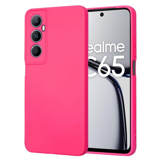 Husa pentru Realme C65 - Techsuit SoftFlex - Hot Pink