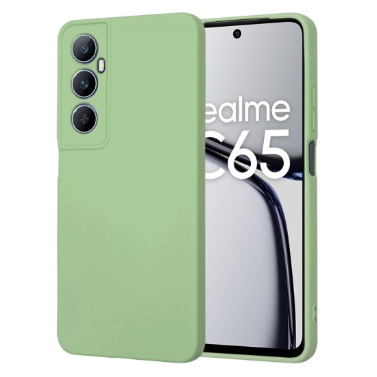 Husa pentru Realme C65 - Techsuit SoftFlex - Mint Green